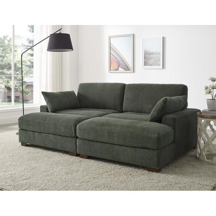 Etta Avenue™ Mordecai 90'' Upholstered Sofa & Reviews Wayfair Canada